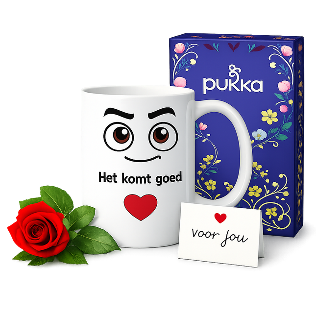 Es wird alles gut – Tee- und Friedensgeschenkset