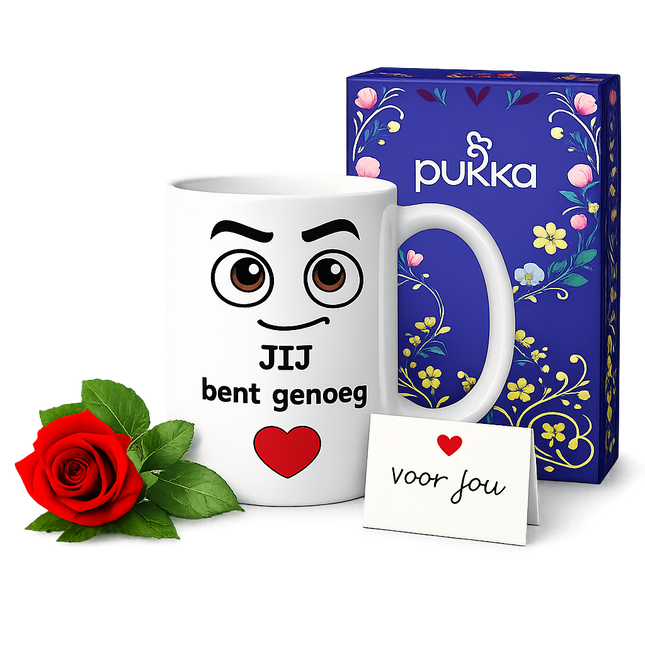 Du bist genug – Tee- und Friedensgeschenkset