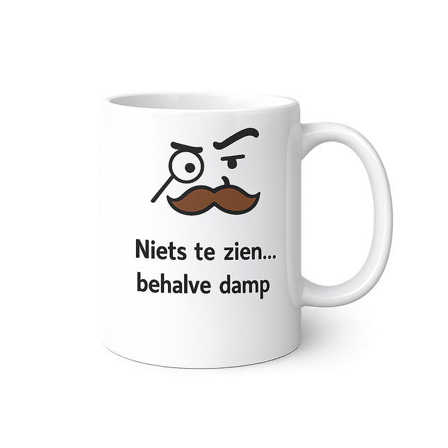 Nicht sichtbar, außer bei Feuchtigkeit...